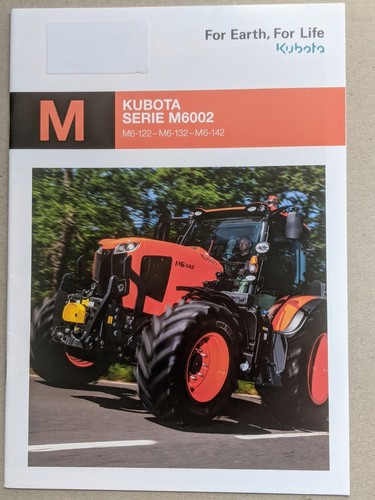 Kubota serie m6002 - kubota, traktoren