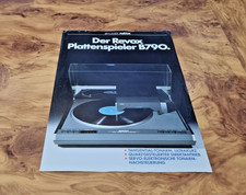 REVOX Plattenspieler B790  +++Prospekt+++