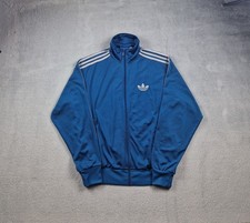 Adidas Originals Firebird Vintage Retro Trainingsjacke Blau Weiß Y2K Style M