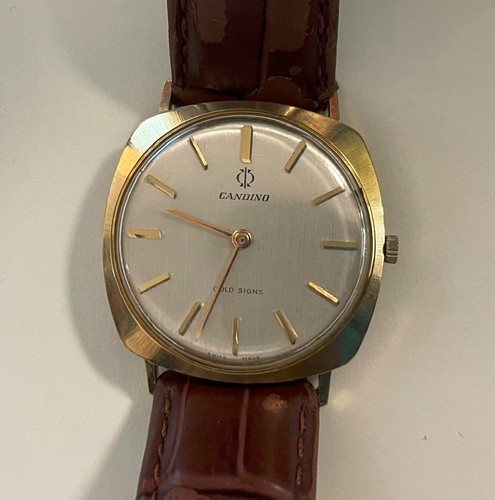 Candino herrenuhr 750er gold - 750er,