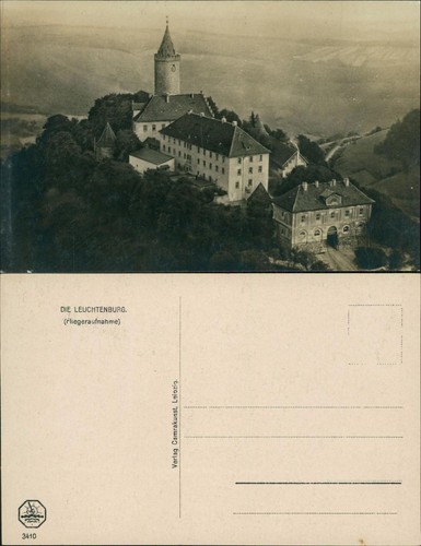 Ansichtskarte seitenroda burg - ansichtskarte,