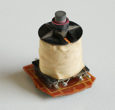 Kupferdraht auf einem dickeren