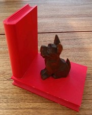 Buchstütze Sitzender Hund -