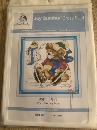 Joy sunday kreuzstich - sunday,