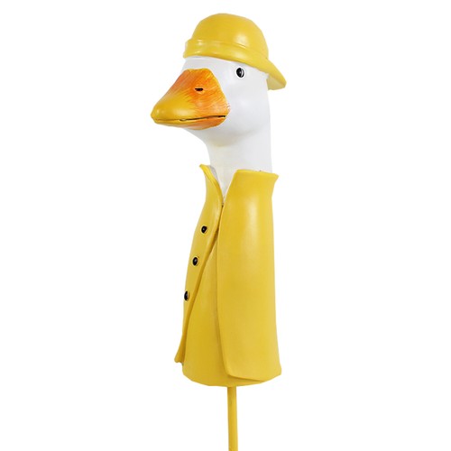 Gartenstecker gartenfigur gans - gartenfigur,