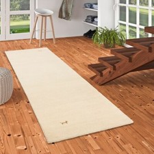 Natur Teppich Läufer Indo