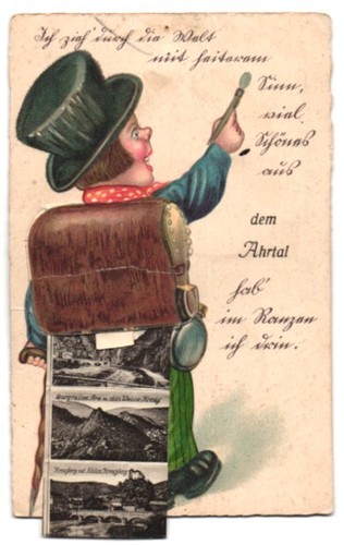 Leporello rech ahrtal - rech, /ahrtal