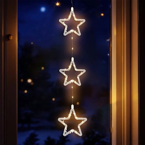 Led sterne lichterkette - sterne,