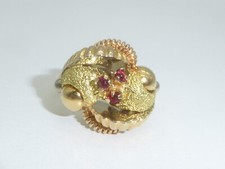 750 Gelbgold 18K Gold Ring