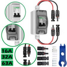 DC Trennschalter PV Anlage Solarpanel Leitungsschutzschalter Sicherungsautomat