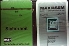 2 Skatspiele/Werbung/ BASF