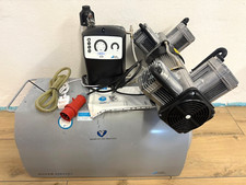 Dürr Dental Quattro Tandem Kompressor mit Aggregat Zahntechnik Werkstatt #1030