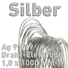 Silber Ag 99,99% Draht-Anode