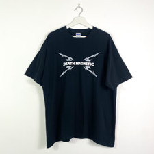 Vintage Metallica Death Magnetic T-Shirt Gr.XL Herren Schwarz Bandshirt 2008 y2k