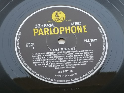 The beatles lp please - uk,