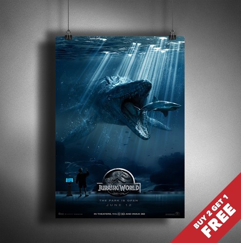 Jurassic world filmposter - jurassic,