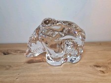 Orrefors Kristall Glas Grizzly Bär 3,5 Kg