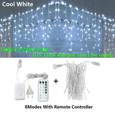 LED Eiszapfen Lichterkette mit