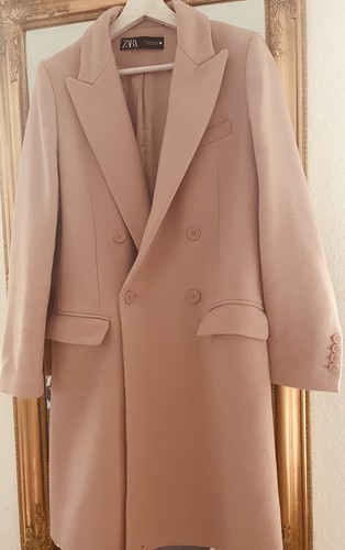 Zara mantel wollmantel - zara, 🧥