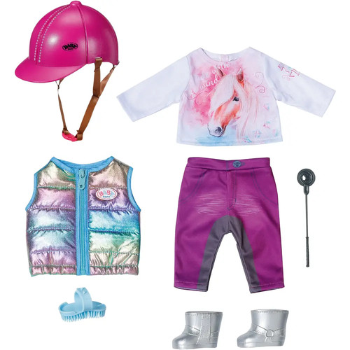 Baby born deluxe - baby, reitoutfit