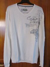 Camp David Herren Pullover Gr. XXL weiß