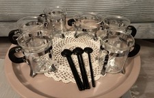 Bodum Chambord 4 x Teeglas 1x Zuckerbehälter 1x Milchkännchen und 5 Löffel