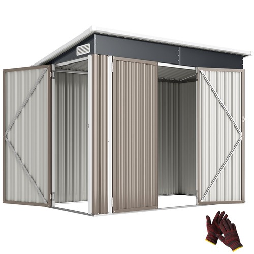 Metall gerätehaus m - metall, 2,68