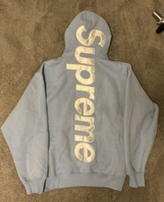 Supreme Pullover FW24 Babyblau