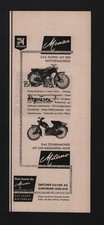 KARLSRUHE-DURLACH, Werbung 1959, Gritzner-Kayser AG Monza Moped Milano Tourenmop