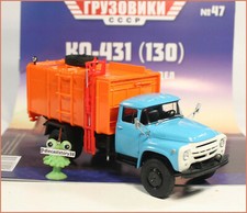 1:43 KO-431 ZIL 130 Müllauto russian Garbage Truck Modimio #47 UdSSR USSR URSS