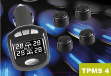 PRO-USER TPMS4 Reifendruck Kontrolle-System mit 4 Sensoren