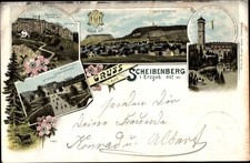 Litho Scheibenberg Erzgebirge
