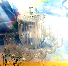 DDR Bowle Set Glas –