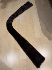 2x Echtpelz Schal / Stola –