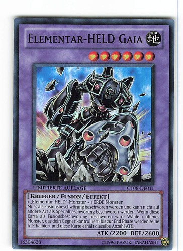 Yugioh elementar held - gaia,