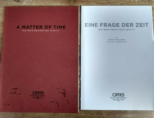 Oris uhren swiss watch katalog - oris,