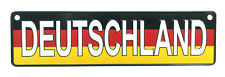 Deutschland - Blechschild -
