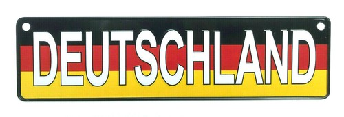 Deutschland blechschild - deutschland,