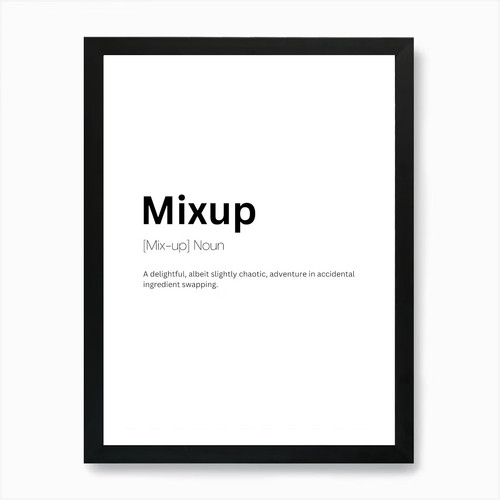 Mixup definition bedeutung - definition,