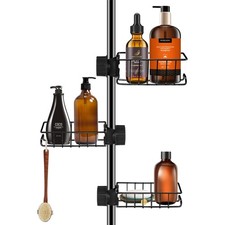 Duschablage Edelstahl Schwarz