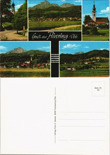 Ansichtskarte ainring - ansichtskarte,