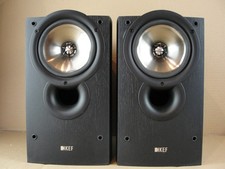 KEF iQ10 HiFi Stereo Regallautsprecher in Schwarz