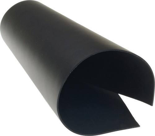 Rindleder schwarz mm dick - ,