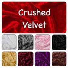 Zerkleinerter Samtstoff -