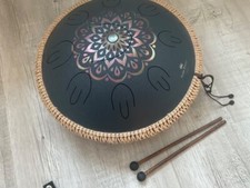 MEINL Sonic Energy Steel Tongue Drum Blau Strahlzungentrommel Mandala neuwertig