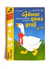 Bastelbuch ‚GÄNSE GANZ