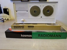 Kosmos  Radiomann mit Zusatz HF und Zusatz NF sowie Röhre EF 98