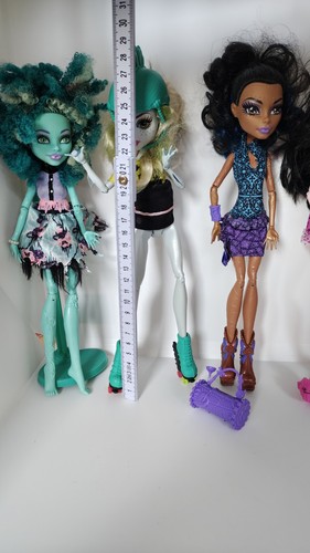 Monster high puppe mattel - 5x,