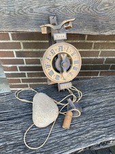 Alte Waagbalkenuhr Holzräderuhr Anno 1640 Wanduhr Replic 