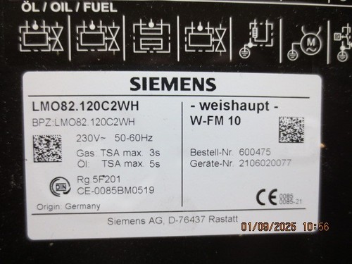 Weishaupt gasfeuerungsautomat - weishaupt,